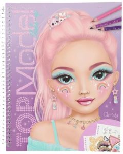 TopModel Make Up Colouring Book