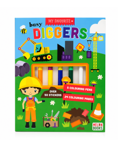 Coloring Kit- Digger