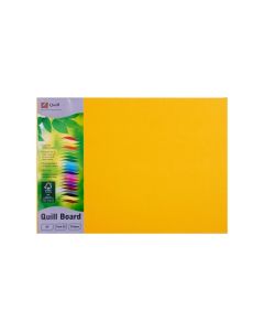Quill Surface Board 210gsm A3 Pack of 25 : Sunshine
