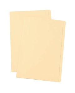  Marbig Manilla Folders A4 Box of 100 Buff (Min Order Qty 1)