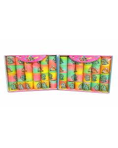 Mini Rainbow Spring Toy-48pcs Pack -3.5 diameter
