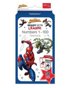 Flashcards Numbers 1-100- Spider-Man