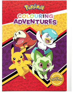 Pokémon Colouring Adventures Book