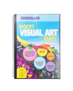 Cumberland Insert Visual Art Diary A3 Black (Min Order Qty 1) 