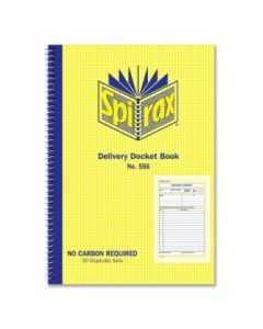 Spirax 556 Delivery Docket Book 207x144mm