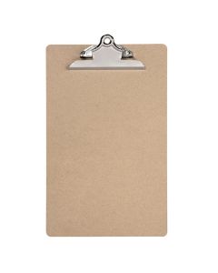 Marbig Pro Clipboard Masonite Foolscap Solid Clip 