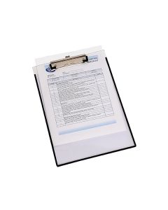 Marbig A4 Clearview Clipboard with Insert Cover- 5 pack