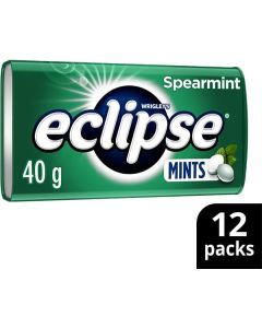 Eclipse Mints 40g Spearmint Display of 12