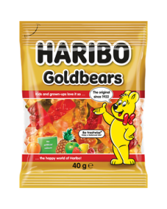 Haribo Goldbears 40g Display of 18