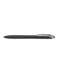Pilot Rexgrip Retractable Ballpoint Pen Medium 1.0mm Black Bx 12 (Min Ord Qty 1)