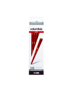 Columbia Cadet Lead Pencil Hexagonal 2B Box of 20 (Min Ord Qty 1)