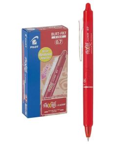 PILOT Frixon Clicker 0.7mm Retractable Erasable Gel Red 12PK