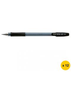 Pilot BPS-GP Ballpoint Pen Medium 1.0mm Black Bx 12 (Min Ord Qty 1)