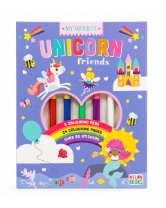 Coloring Kit- Unicorn Friends