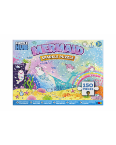150 Pieces Sparkle Puzzle- Mermaid