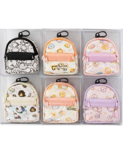 Mini Children’s Backpack Coin Purses – Assorted Pack of 6
