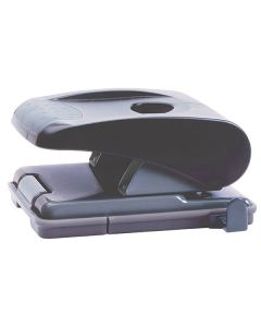 Marbig 2 Hole Plastic Punch 20 sheets Black (Min Ord Qty 2)