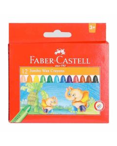 Jumbo Wax Crayons Assorted Pack of 12 