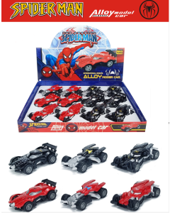 Spider Pull Back Alloy Racers CDU 12- ETA JUL/AUG