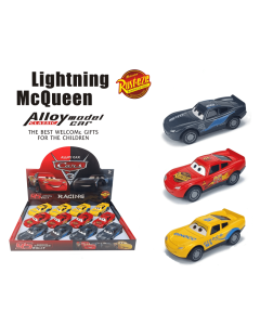 Cars Pull Back Alloy Racers CDU 12- ETA JUL/AUG