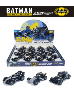 Batman Pull Back Alloy Racers CDU 12 - ETA JUL/AUG
