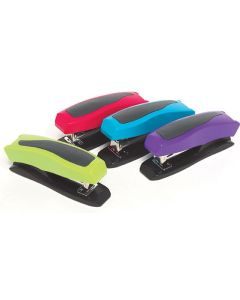 Marbig Half Strip Stapler Assorted Colours 