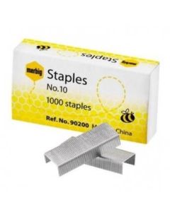 Marbig Staples No. 10 box of 1000 (Min Order Qty 2)