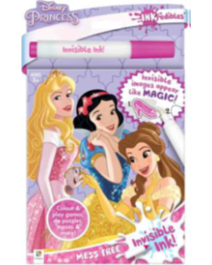 Inkredibles Invisible Magic Ink: Disney Princess (Min Order Qty 2) 