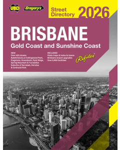 Brisbane refidex Street Directory 2026 70th edition