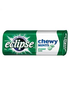 Eclipse Chewy Mints 27g Spearmint Display of 20