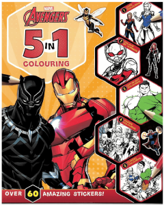 Avengers 5 in 1 Coloring