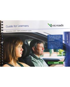 Vic Roads Guide For Learners - Replacement Log Book (Min Order Qty 2)