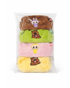 Fluffy Mini Bags Set- 4 PC