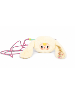 Cream Cute Soft Shoulder Pouch- 1 pc
