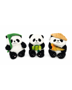 Panda Story Plush Set- 3 Pieces