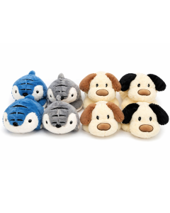Dog & Sea Seal Plush Set- 8 PC