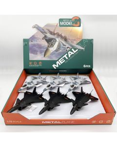 J-20 Pull Back Fighter Jets 22cm CDU 6