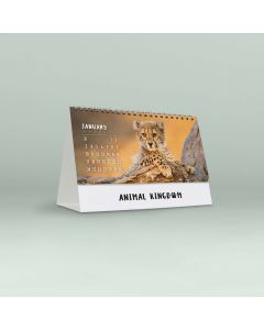 2027 easy2C Standard Desk Calendar Animal Kingdom *Pre-Order Aug/Sept Delivery*
