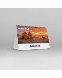 2027 easy2C Standard Desk Calendar Australian Traveller *Pre-Order Aug/Sept Delivery*