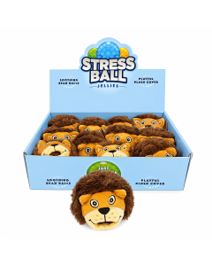 Lion Plush Jelly Ball CDU 12 (Min Order Qty: 1)