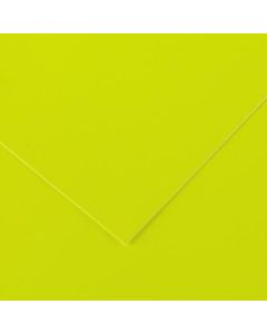 Canson Iris Vivaldi Fluoroboard 250gsm 50x65cm Sheets Pack of 25 - Colour Fluoro Yellow (Min Order Qty 1)