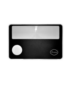 Magnifying Sheet - Credit Card Size Magnifier with LED (Min Order Qty: 2)