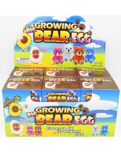 Jumbo Growing Bear Egg 11cm CDU of 6