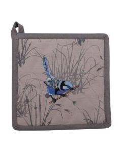 Blue Wren – Grasslands – Pot Holder 