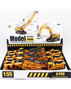 Construction Crane 32 cm CDU of 6