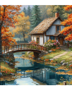 Garden Bridge Cottage 1000 PC