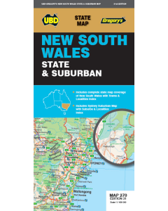 New South Wales State & Suburban Map 270 31st