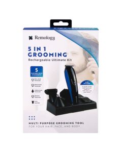 Remology 5-in-1 Grooming Kit Rechargeable Ultimate Kit