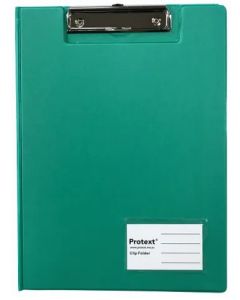 Protext A4 PP Clip Folder - Aqua - 5 pack