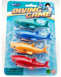 Diving Game 15cm Sharks 